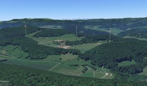 Windpark Blickrichtung Süd